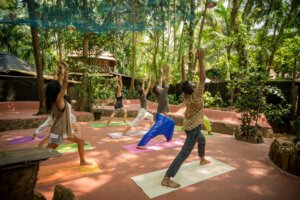 yoga en immersion à Goa